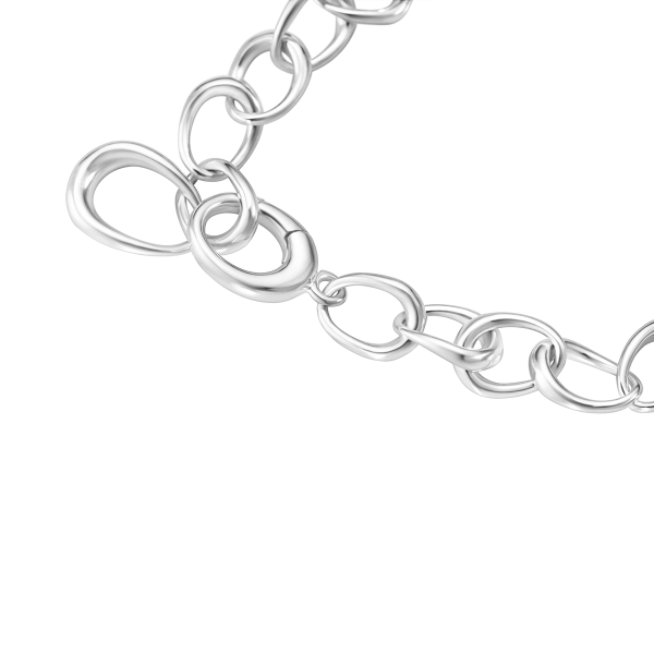 Georg Jensen Sterling Silver Offspring Bracelet  - Image 3