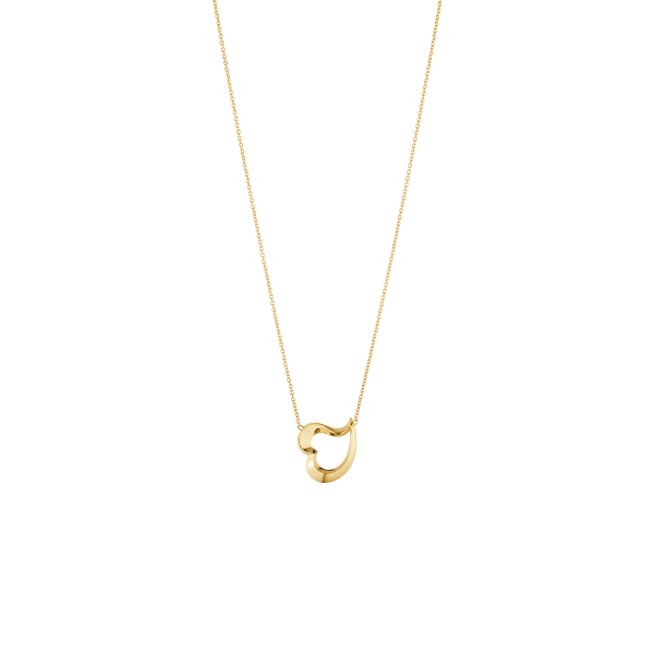 Hearts of Georg Jensen 18ct Yellow Gold Necklace