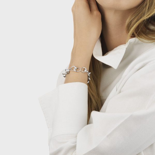 Georg Jensen Sterling Silver Offspring Bracelet  - Image 2