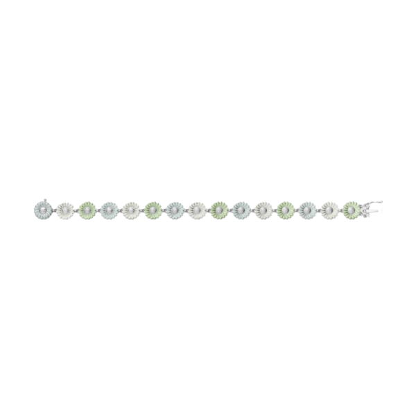 Georg Jensen Sterling Silver Daisy Bracelet