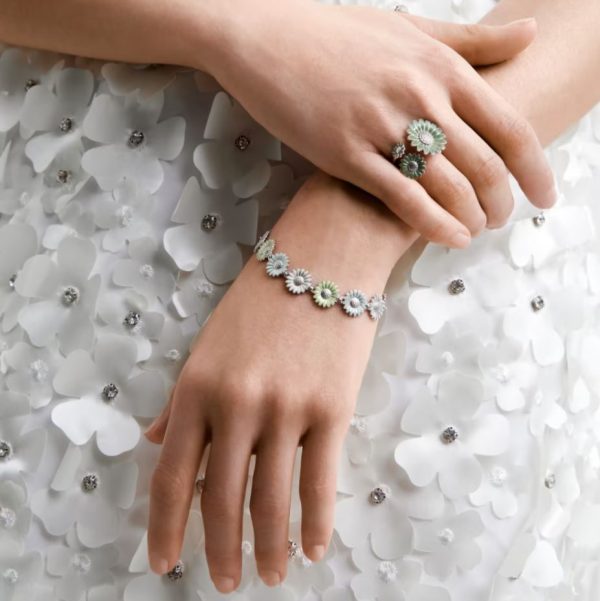 Georg Jensen Sterling Silver Daisy Bracelet - Image 2