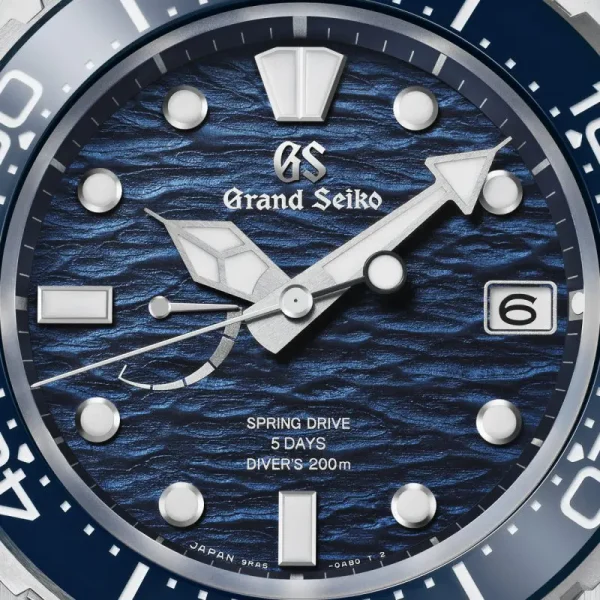 Grand Seiko ‘Ushio’ Blue – SLGA023G Spring Drive Diver’s Watch - Image 3