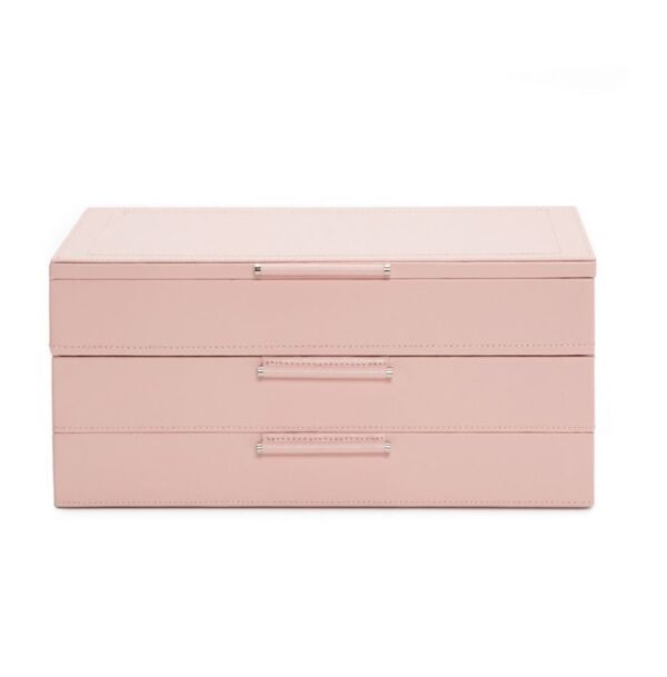 Sophia Jewellery Box with Draws - Rose Quartz - Image 3