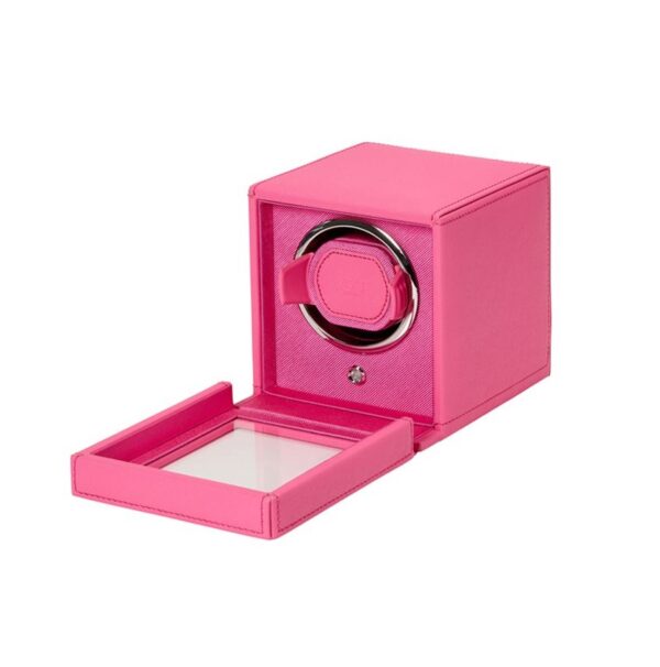Cub Single Watch Winder with Cover - Pink - Image 2