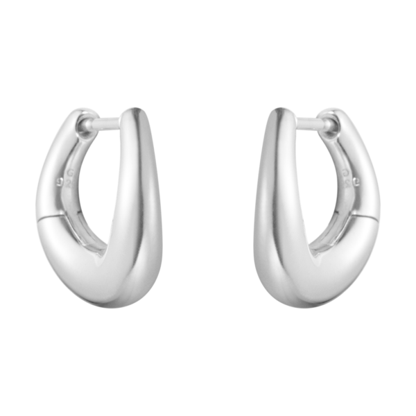 Georg Jensen Sterling Silver Offspring Earrings