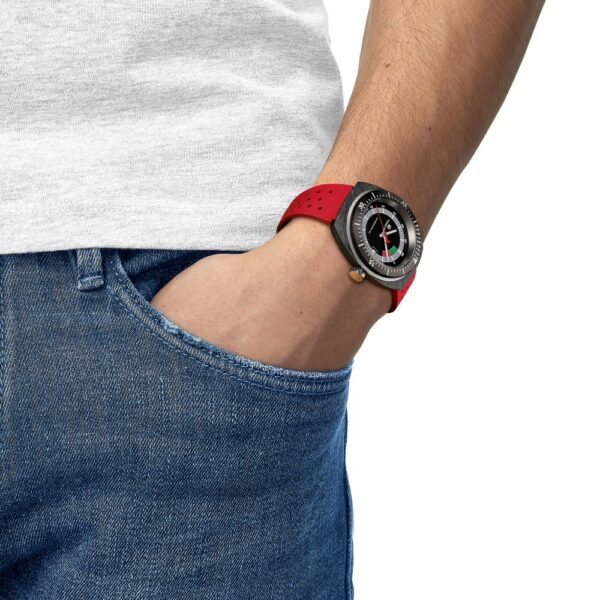 Tissot Sideral S Red – 41mm Automatic Watch - Image 5