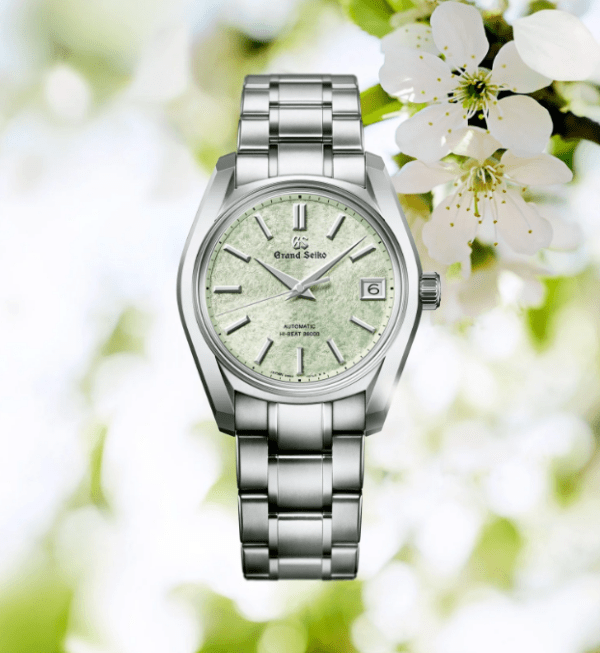 Grand Seiko 'Sakura Wakaba' SBGH343G 62GS Mechanical Hi-Beat Watch - Image 2