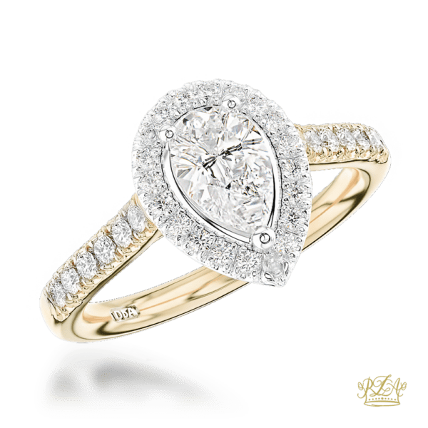 Skye Pear 0.4ct D SI1