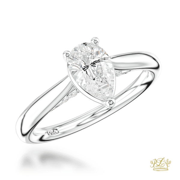 Oxford Pear 0.61ct F SI1
