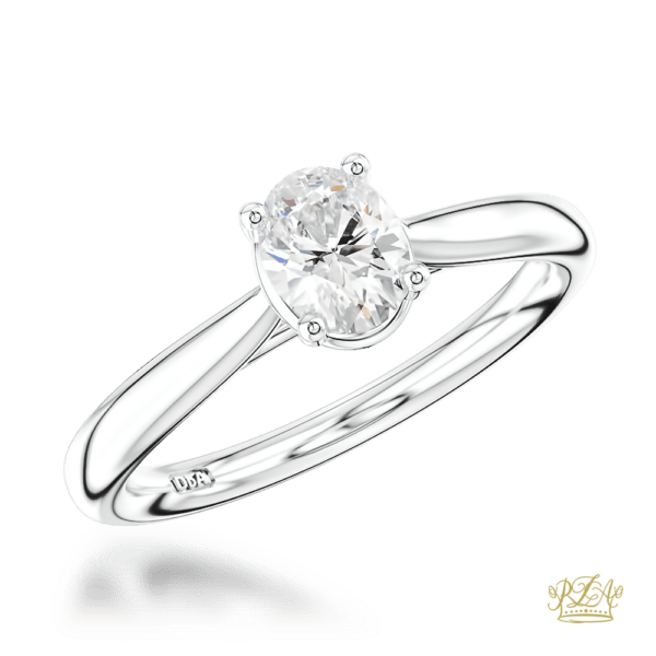Classic Oval 0.5ct F VS2