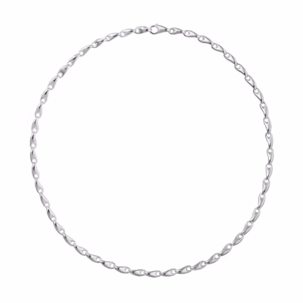 Georg Jensen Sterling Silver Reflect Necklace