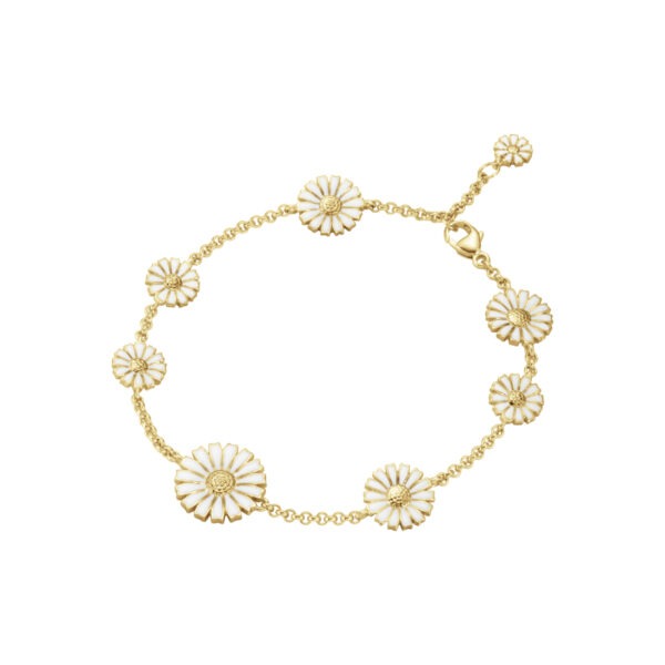 Daisy 8 Flower Bracelet