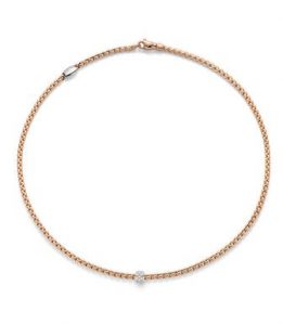 Fope Rose Gold Necklace