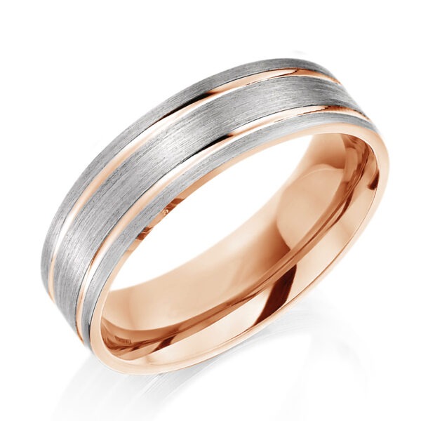 Charles Green teo colour wedding ring