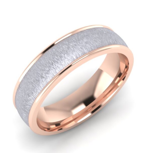 Two Colour Wedding Band