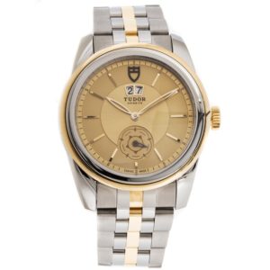 Tudor Glamour Double Date 42mm Steel and Yellow Gold Bezel