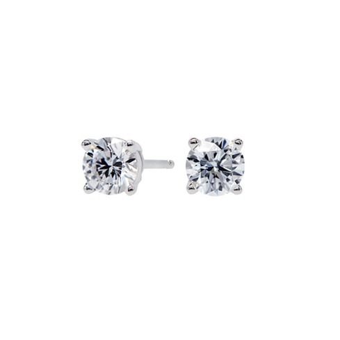 18ct White Gold Lab Grown Diamond Stud Earrings 2.00cts - R.L. Austen ...