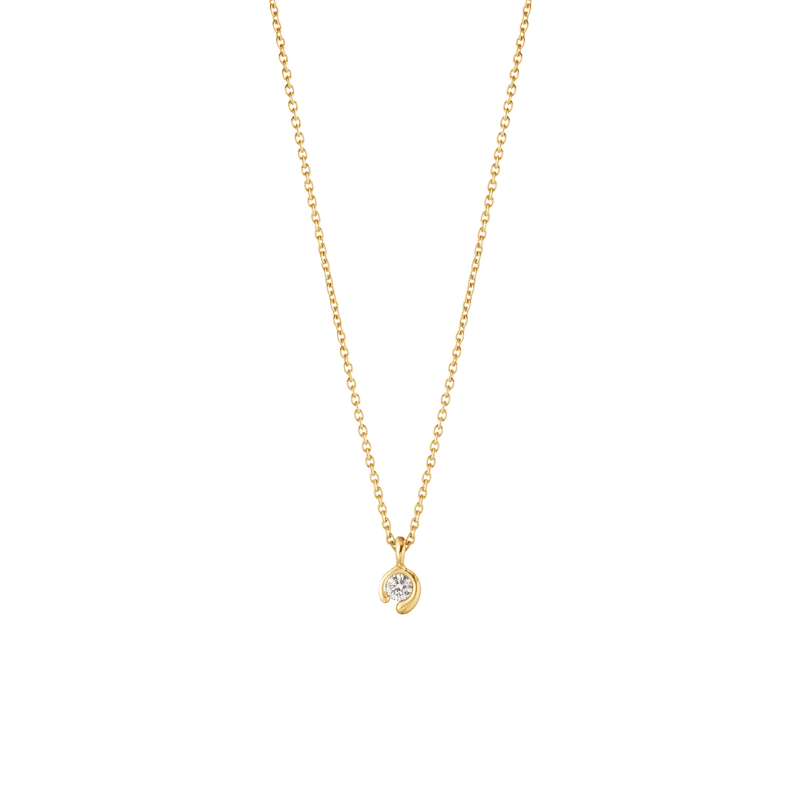 Georg Jensen 18ct Yellow Gold Mercy Necklace - R.L. Austen | R.L. Austen