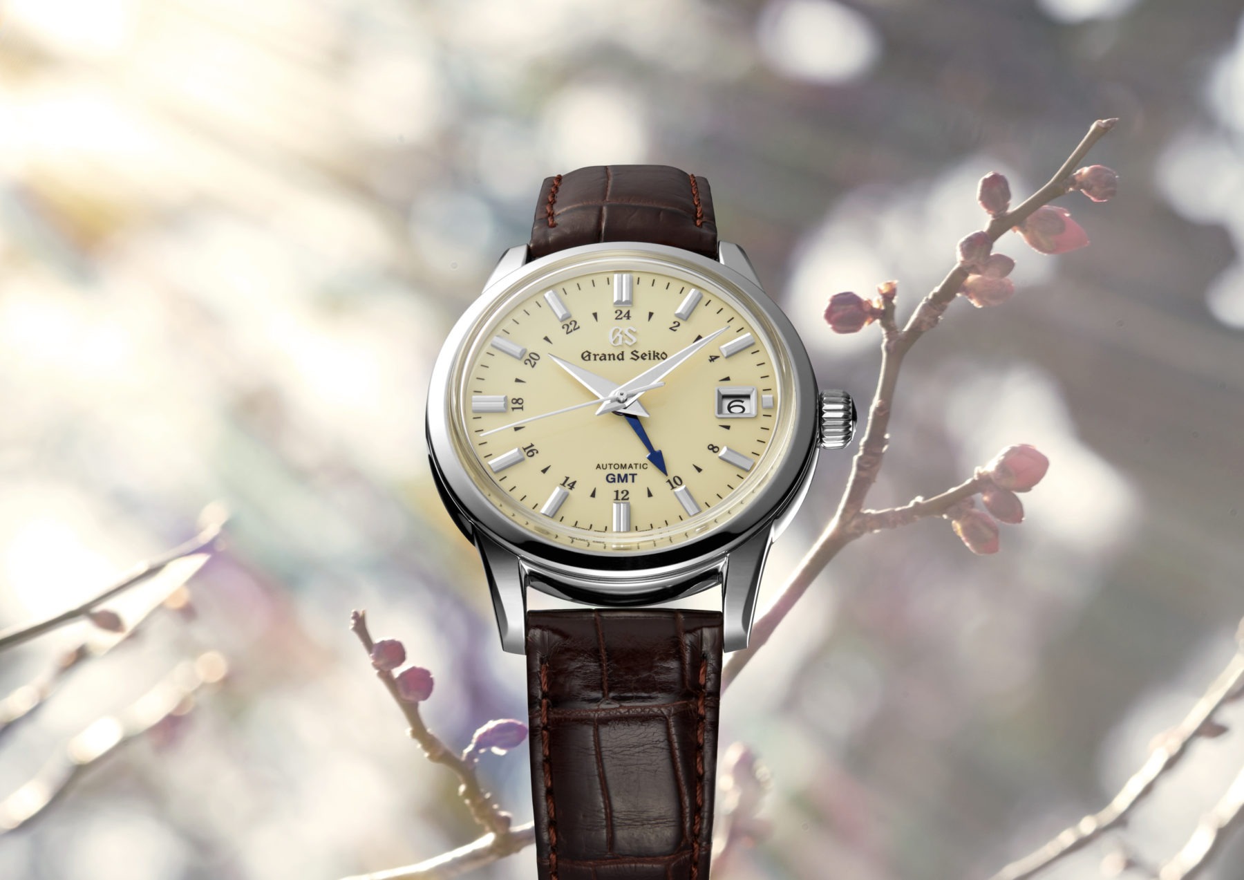Grand Seiko Elegance GMT - SBGM221G Automatic Watch . Austen .  Austen