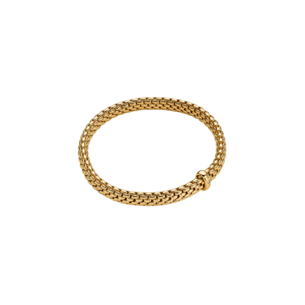 FOPE 18ct Yellow Gold Vendome Diamond Bracelet - R.L. Austen | R.L. Austen
