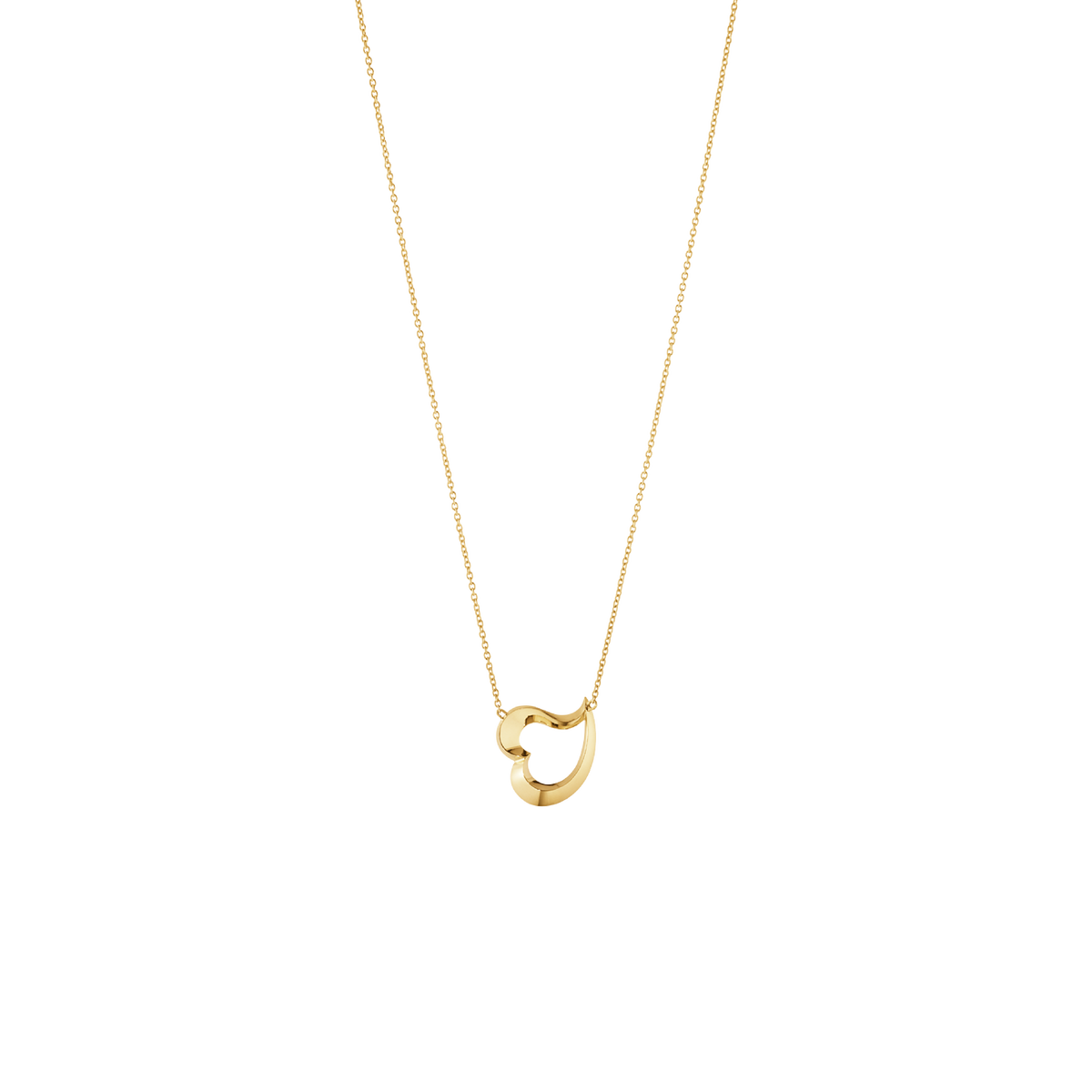 Hearts of Georg Jensen 18ct Yellow Gold Necklace - R.L. Austen | R.L ...